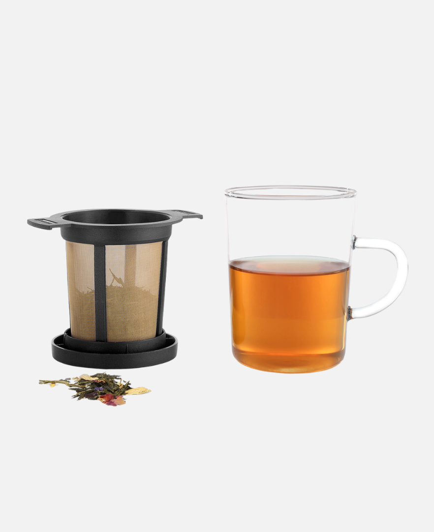 Finum Tea Glass System 200ml Black