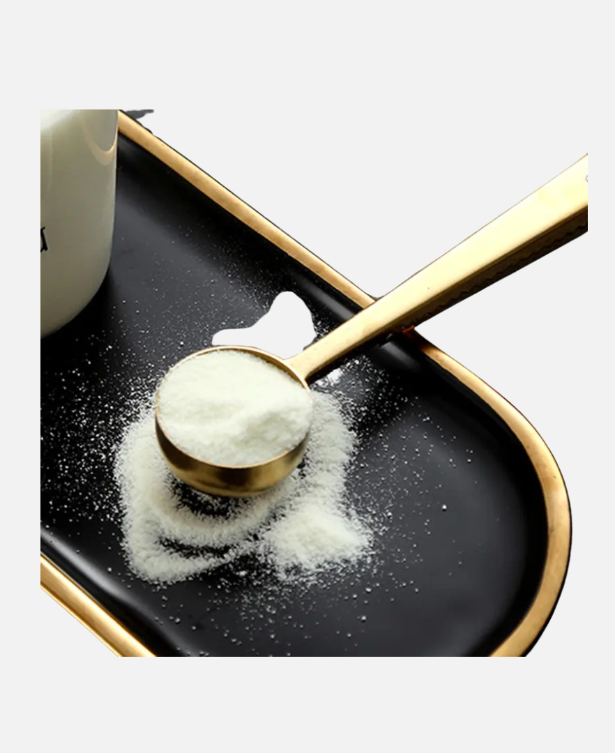 Golden Stainless Steel Coffee Spoon & Sealing Clip