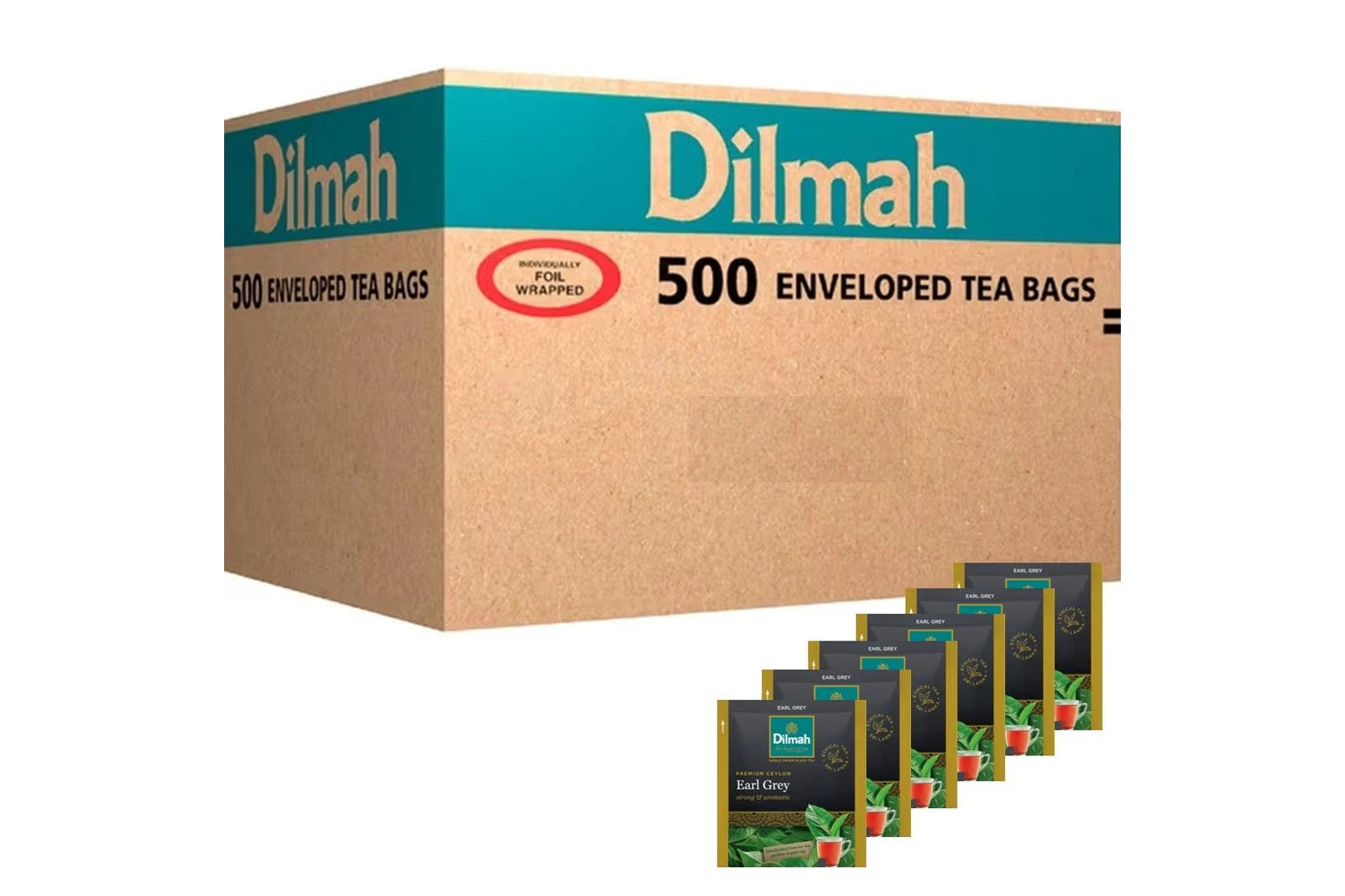 Dilmah Foil Wrapped Earl Grey x 500
