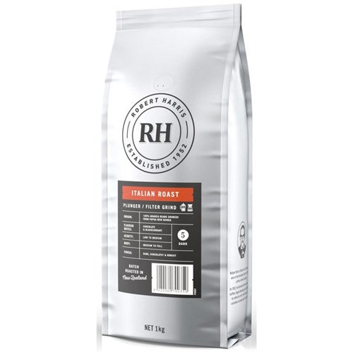 Robert Harris Italian Roast Plunger/Filter - 1kg