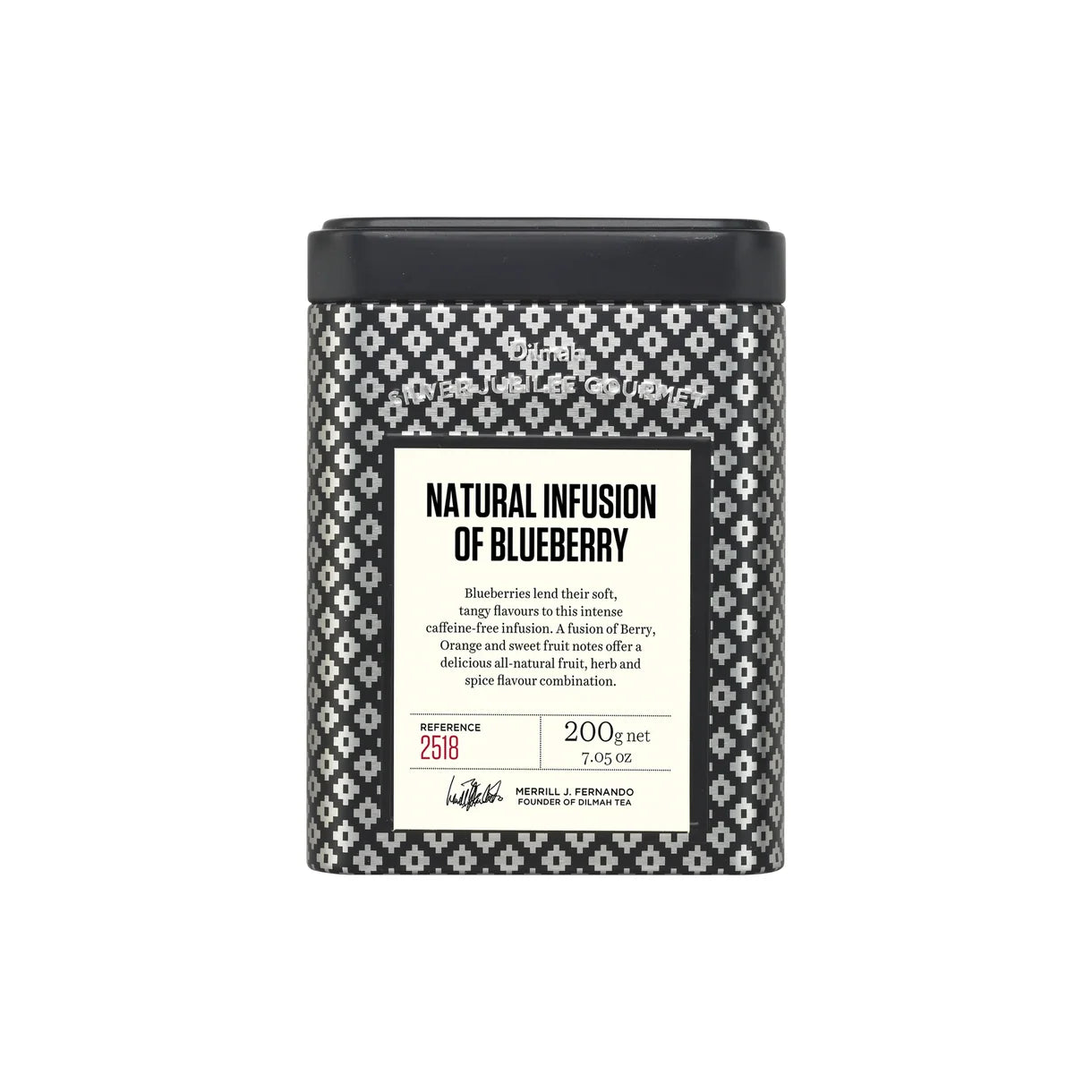 Dilmah Vivid Loose Leaf Tea - Natural Infusion of Blueberry Refill