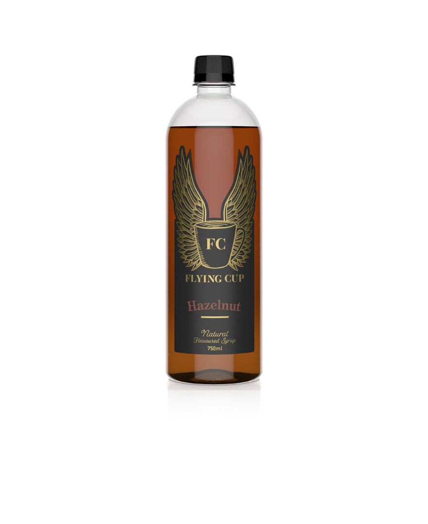 Flying Cup Syrup 750ml - Hazelnut