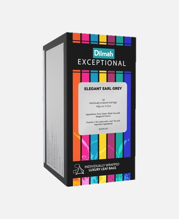 Dilmah Exceptional Real Leaf Tea - Elegant Earl Grey x 50